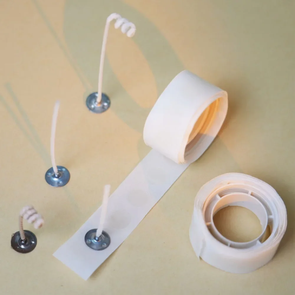 Candle Making Kits - 100 puntos/rollo de pegatinas de mecha