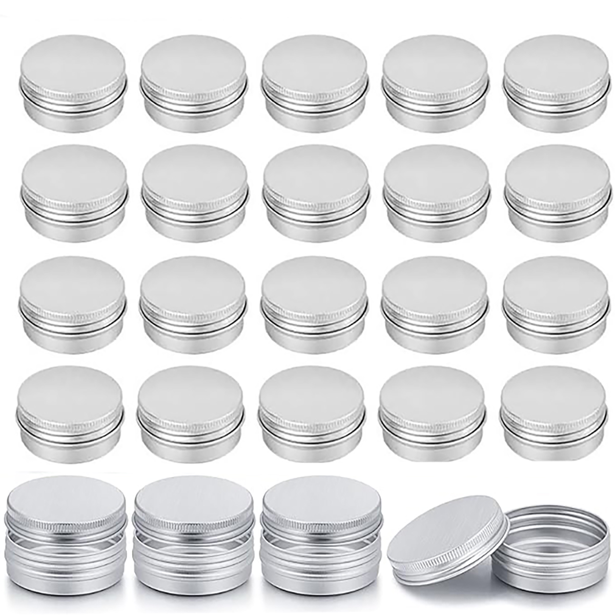 Candle Making Jug - Latas de aluminio vacías con tapa
