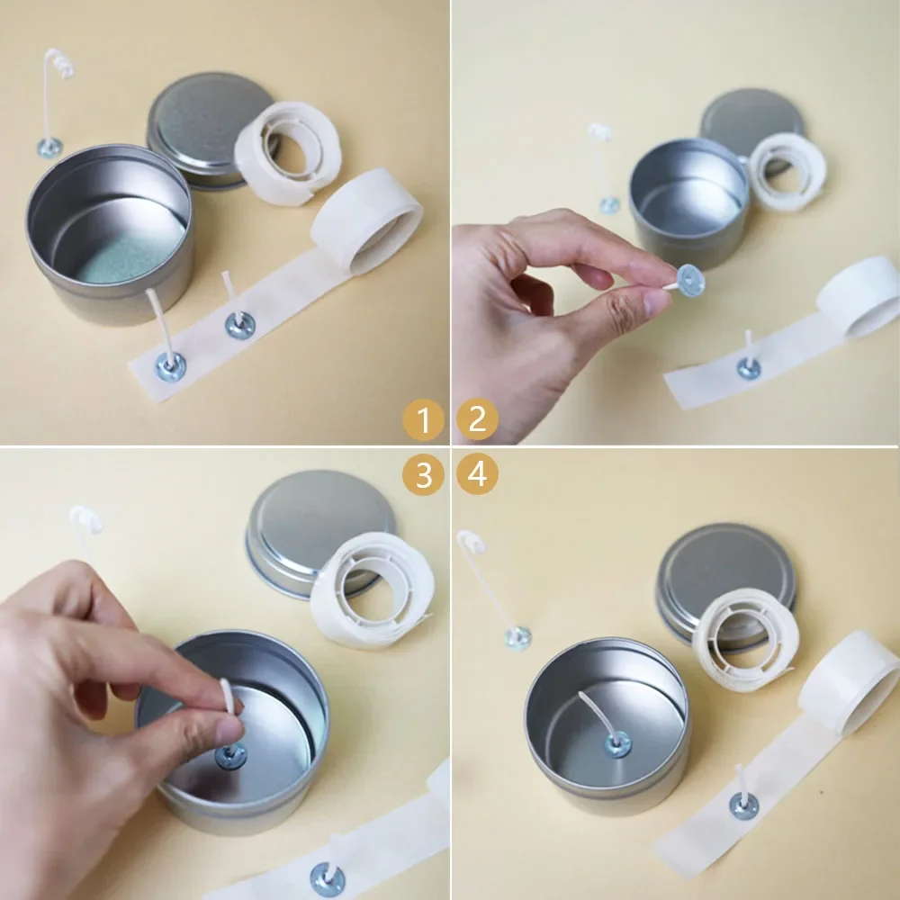 100 puntos/rollo de pegatinas  - Candle Making Kits reseña y precio