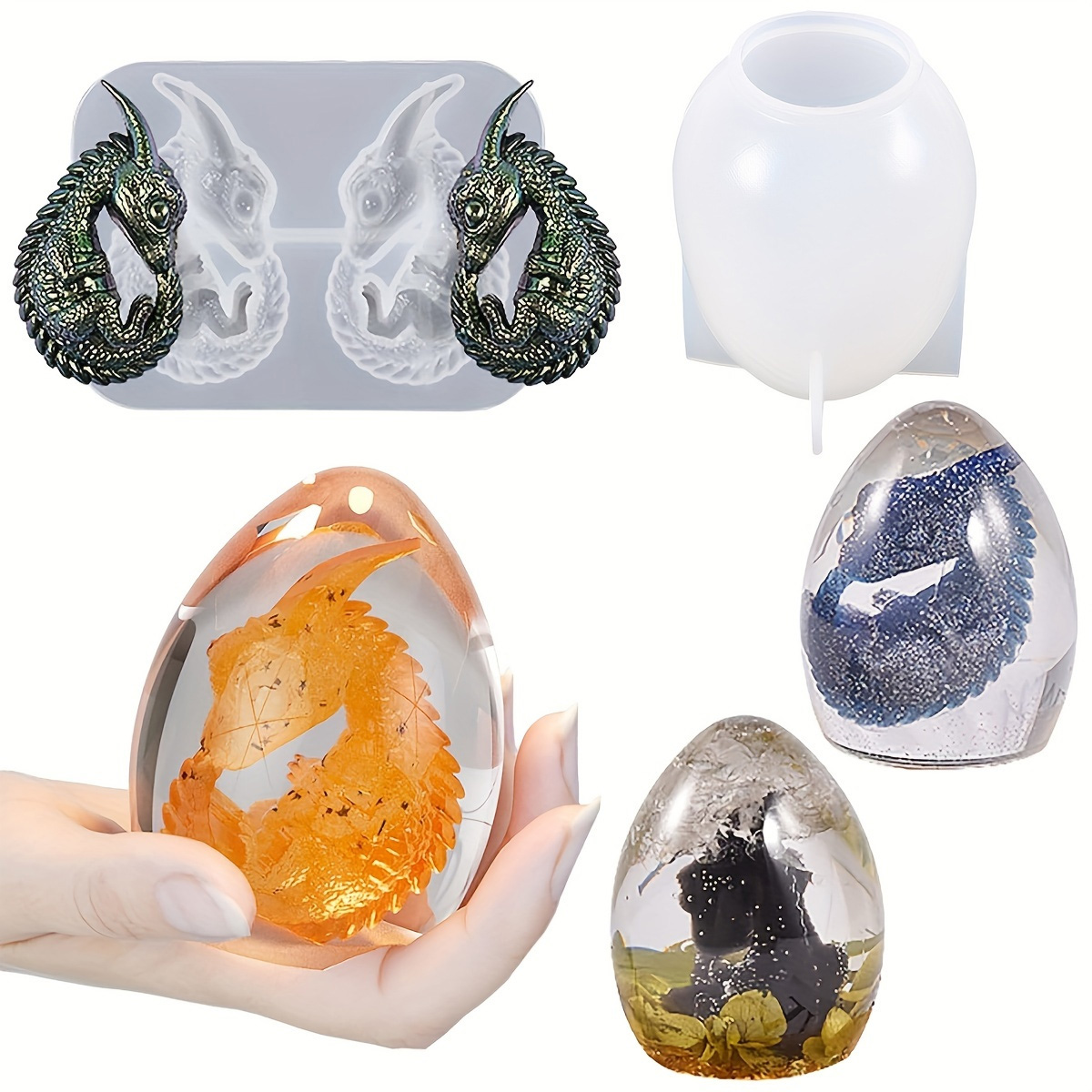 Moldes de silicona para huevos - Candle Making Kits reseña y precio
