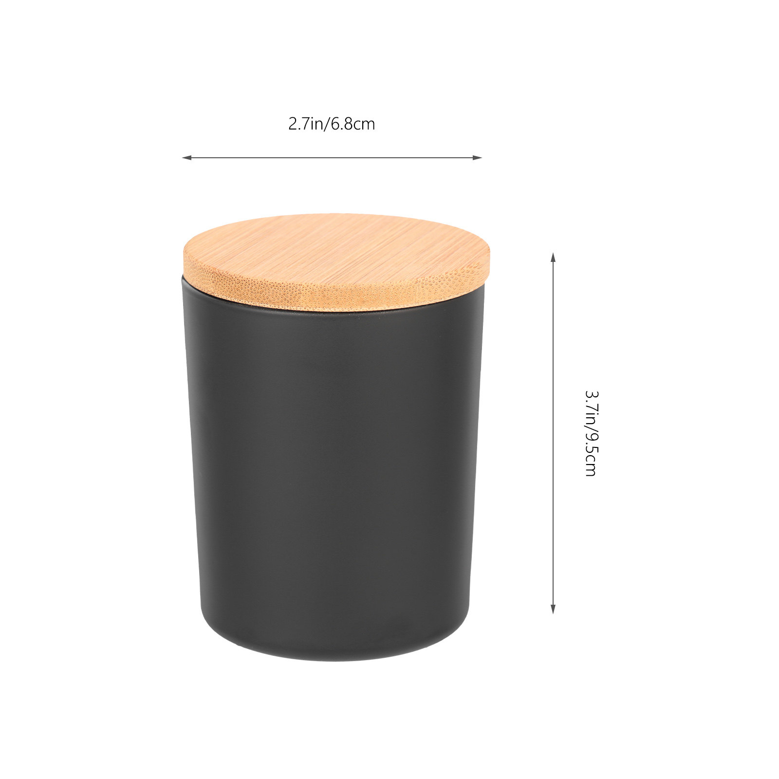 Juego de 4 recipientes de vidr - Candle Making Jars With Lids reseña y precio