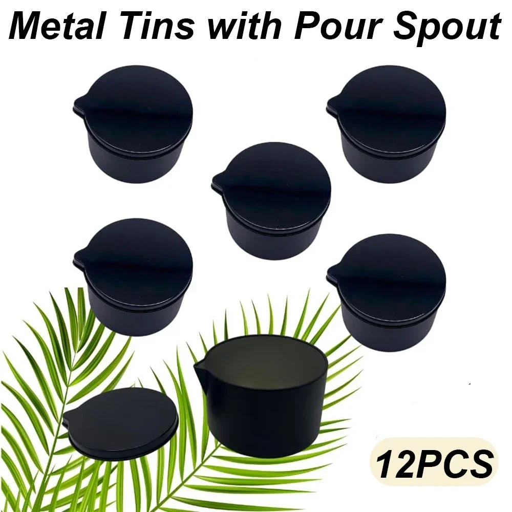 12 Uds. Latas de Metal negro p - Candle Making Jug reseña y precio